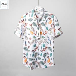 ÁO SƠ MI HỌA TIẾT UNDERNESS NGẮN TAY