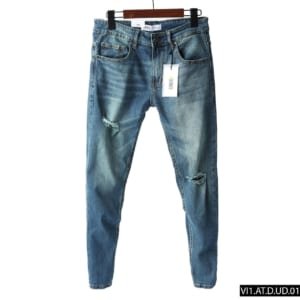 Quần Jeans rách gối Underness QBDT021XAH