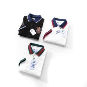 Áo Polo ACE Demim Màu Trắng