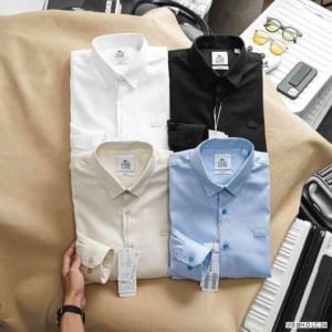 Áo Sơ Mi Lascote Màu Trắng