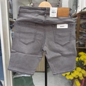 Quần short jean zara màu xám