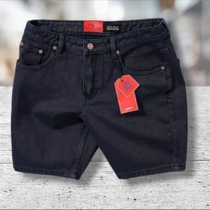 Short kaki jean ACE xanh đen