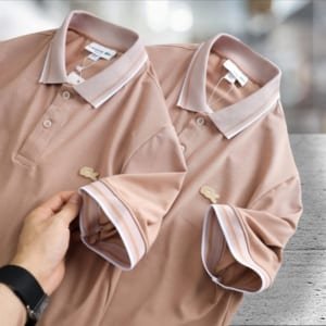 Áo thun Lacoste màu be