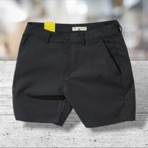 Quần short kaki Onsmile đen xám