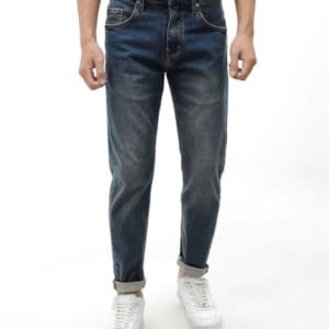 Quần Jean Defoxx Màu Xanh Đậm 240901