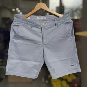 Short kaki lacoste xanh dương nhạt