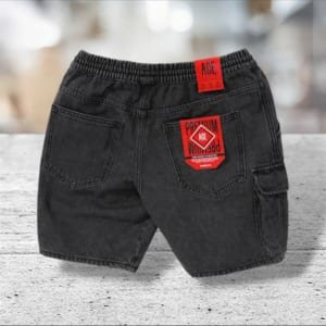 Quần Short Túi Hộp lưng Thun ACE xám
