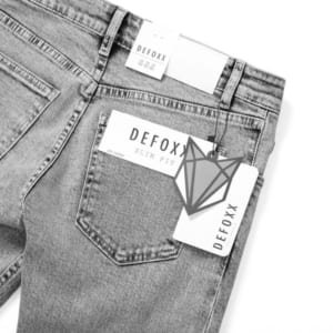 QUẦN JEAN DEFOXX MÀU XÁM BẠC