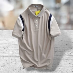 Áo thun on smile studio màu be