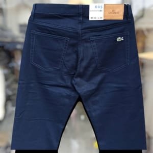 Quần kaki jean Lacoste xanh đen