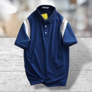 Áo thun On Smile Studio xanh dương