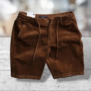 Quần short Nhung Gap nâu đất