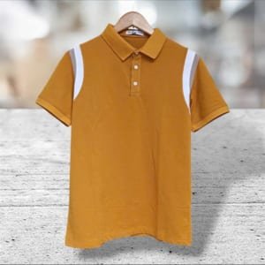 Áo thun on smile studio vàng