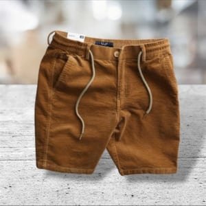 Quần short Nhung Gap vàng bò