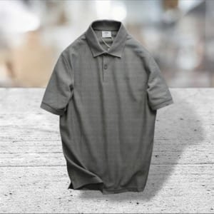 Áo thun BTM pique màu xám