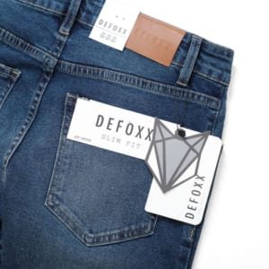Quần jean defoxx xanh đậm 240758