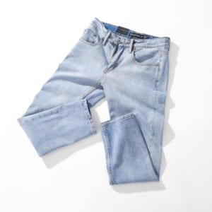 Quần jean Defoxx suông bạc 250530