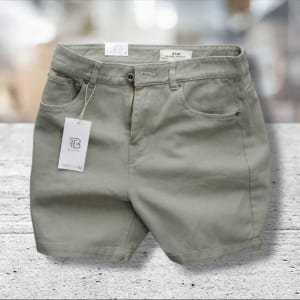 Quần short kaki jean BTM xanh ngọc