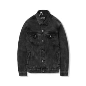 Áo khoác jean Defoxx xám đậm chính hãng