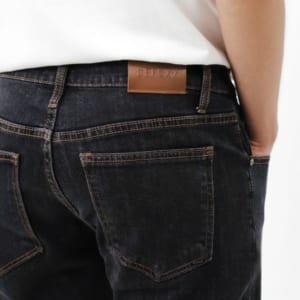 Quần jean Defoxx đen indigo 250809