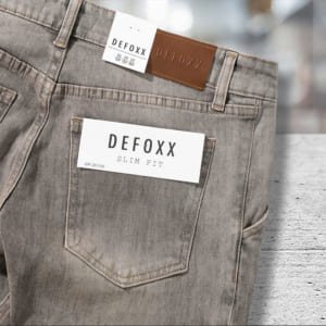 Quần jean Defoxx ống ôm 251125 – Gọn gàng, nam tính và dễ mặc hằng ngày