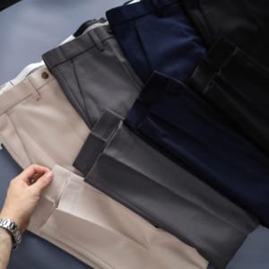 Quần âu Dormax slimfit co giãn nhẹ, size 28–36